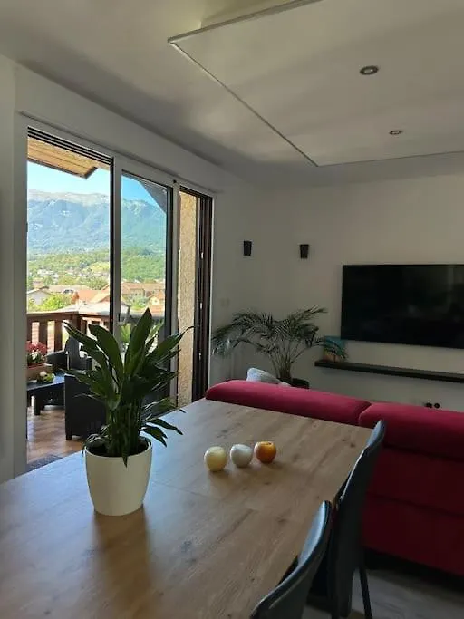 아파트 Spacieux T3 Pieds Des Montagnes Gilly-sur-Isere 프랑스